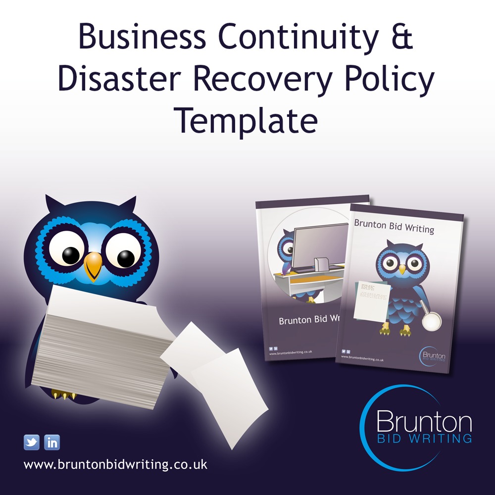 business continuity policy template uk