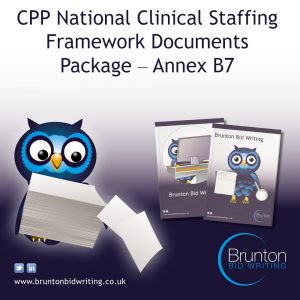 CPP National Clinical Staffing Framework Documents Package – Annex B7