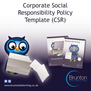 Corporate Social Responsibility Policy Template (CSR)