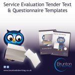 Service Evaluation Tender Text & Questionnaire Templates