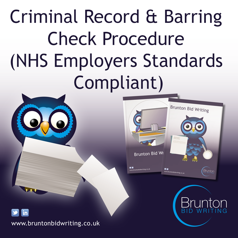 Criminal Record & Barring (DBS & PVG) for Agencies Supplying NHS