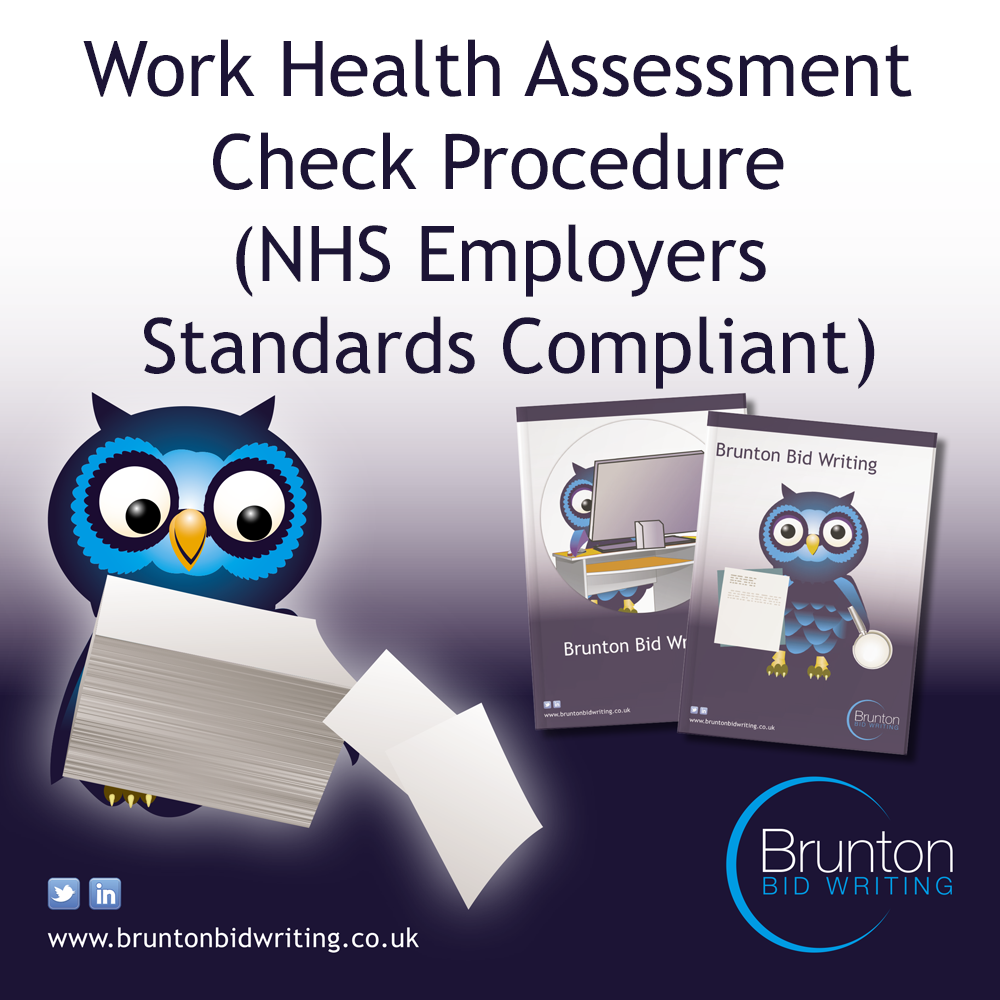 Work Health Assessments Check Procedure