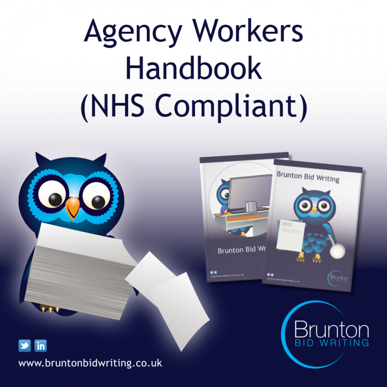 Agency Worker Handbook NHS Employers Standards Compliant Brunton